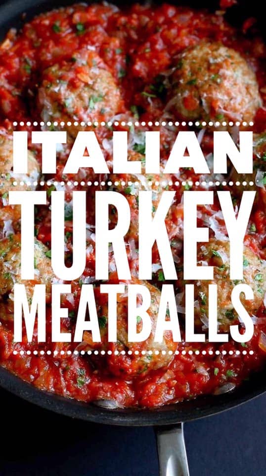 italian turkey meatballs