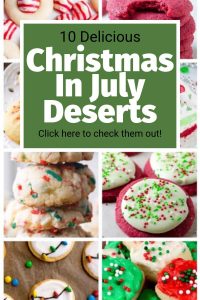Christmas In July Deserts