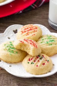 whipped shortbread cookies