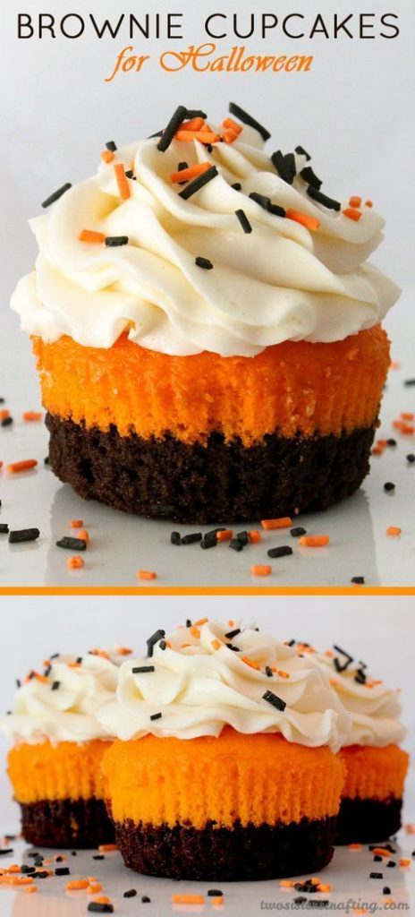 brownie cupcakes for halloween