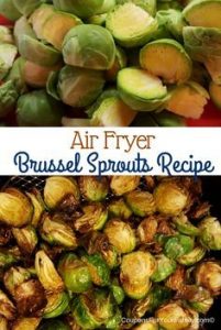 Air fryer Brussel Sprouts Recipe
