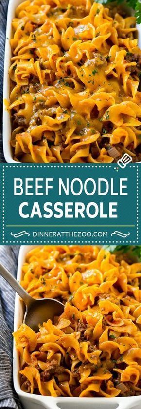 beef noodle casserole
