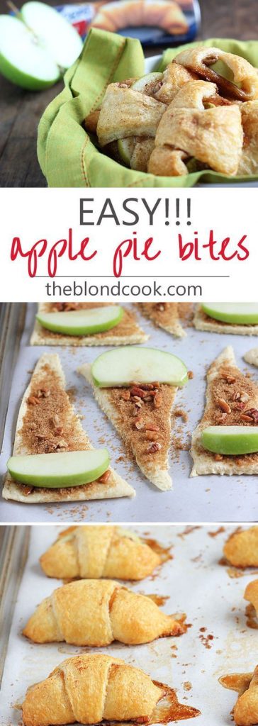 easy apple pie bites