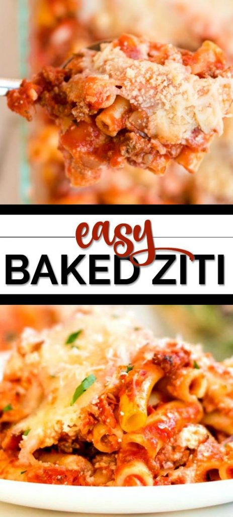 easy baked ziti