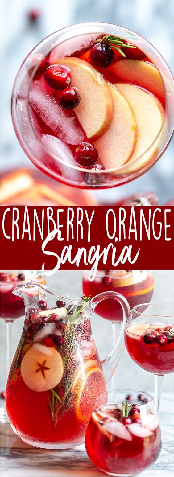 cranberry orange sangria