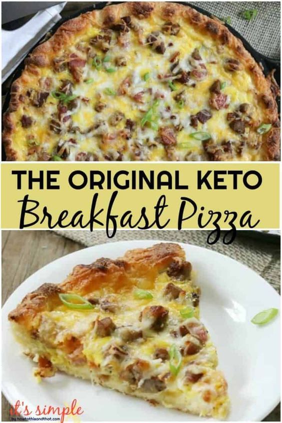 keto breakfast pizza