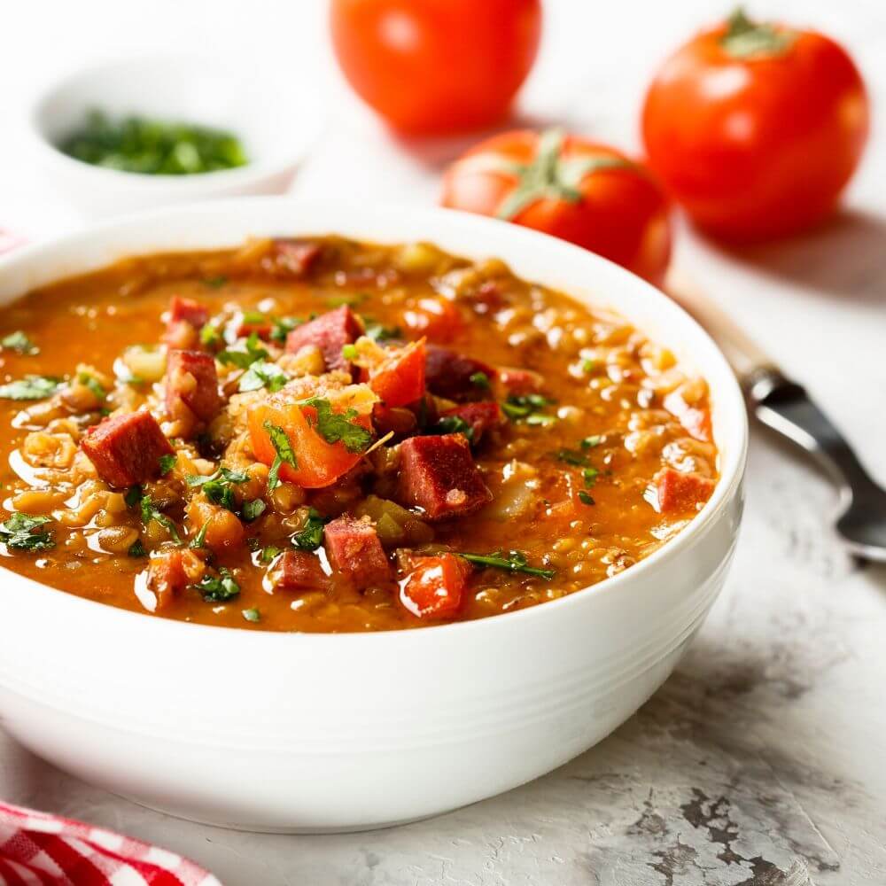 Spicy Sausage Soup