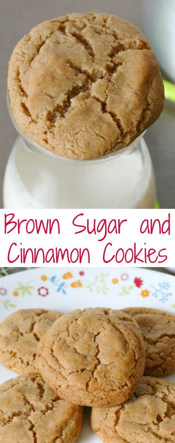 brown sugar and cinnamon cookies