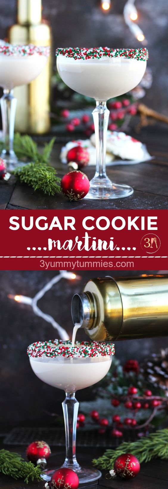 sugar cookie martini