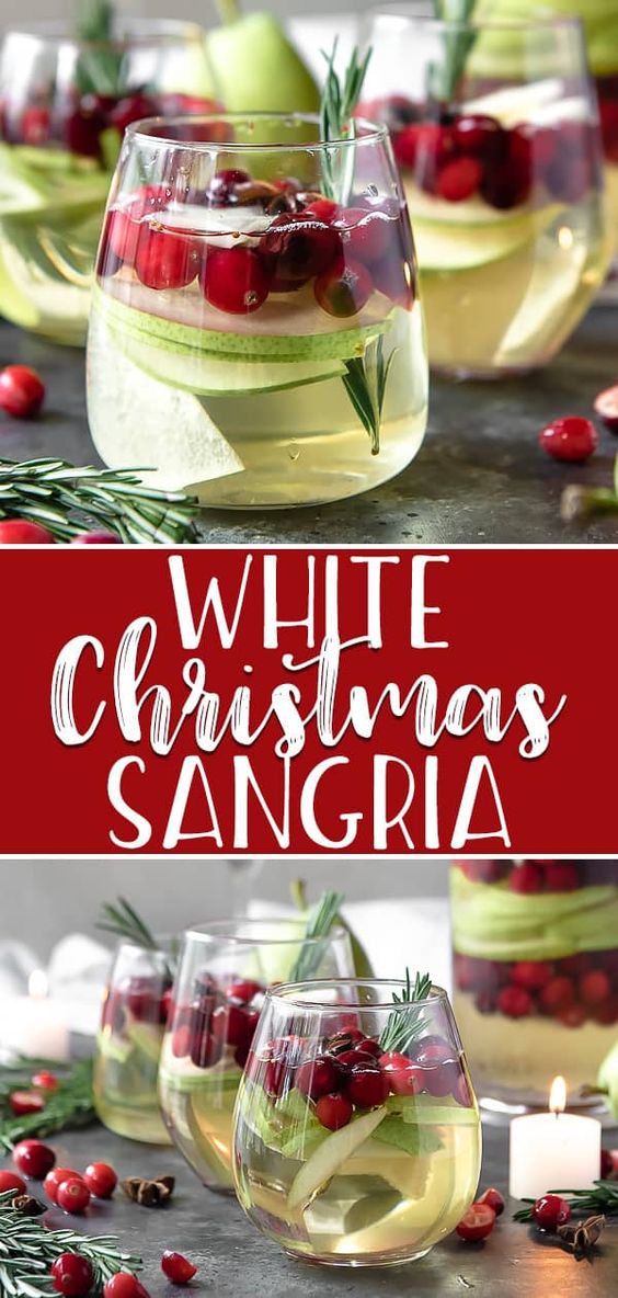 white christmas sangria