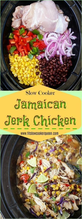 slow cooker jamaican jerk chicken
