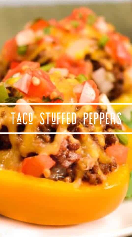 taco stuffed peppers