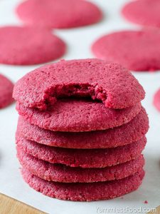 christmas red velvet cookies