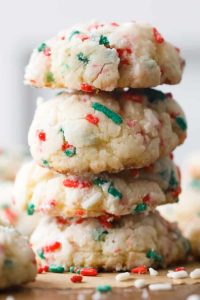 christmas gooey butter cookies