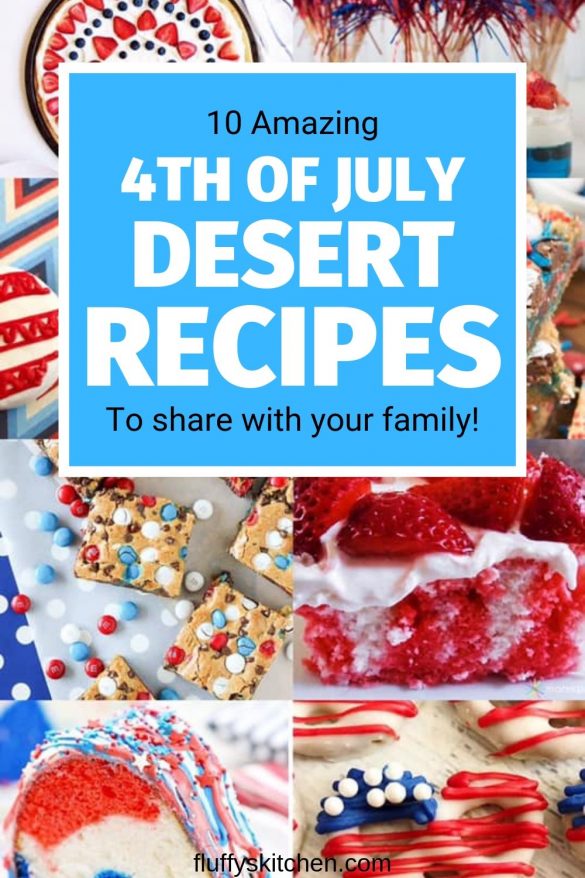 10 4th of july deserts