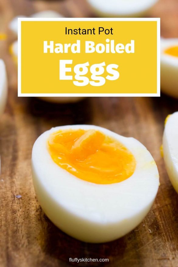 instant pot hard boiled eggs