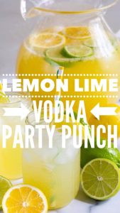 Lemon Lime Vodka Punch