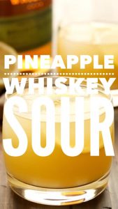 pineapple whiskey sour