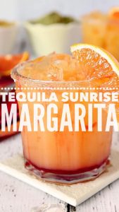 Tequila Sunrise Margarita
