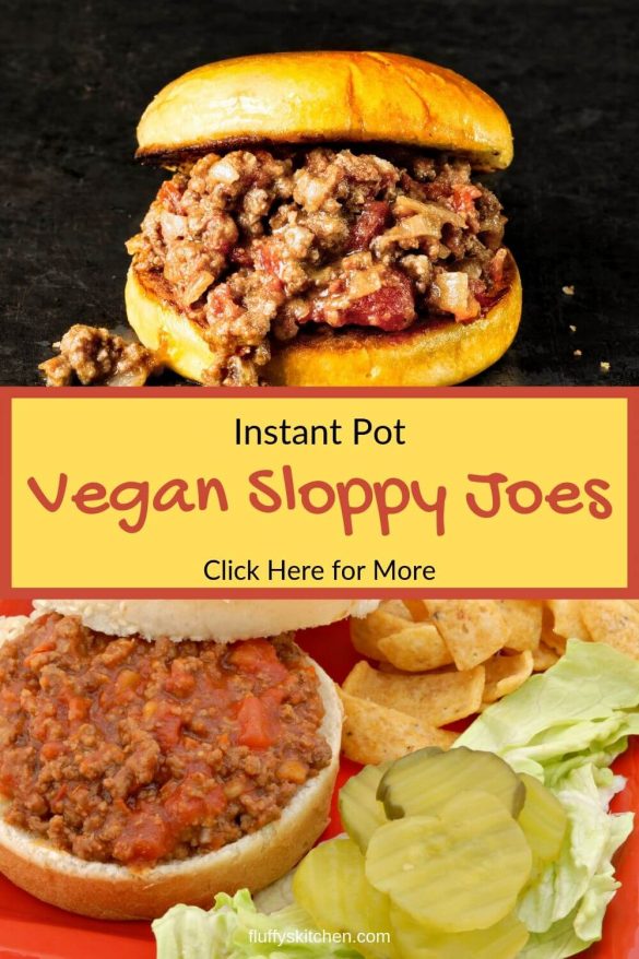 Vegan Sloppy Joes