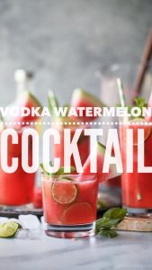 Vodka Watermelon Cocktail