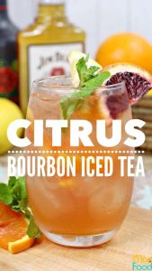 citrus bourbon iced tea