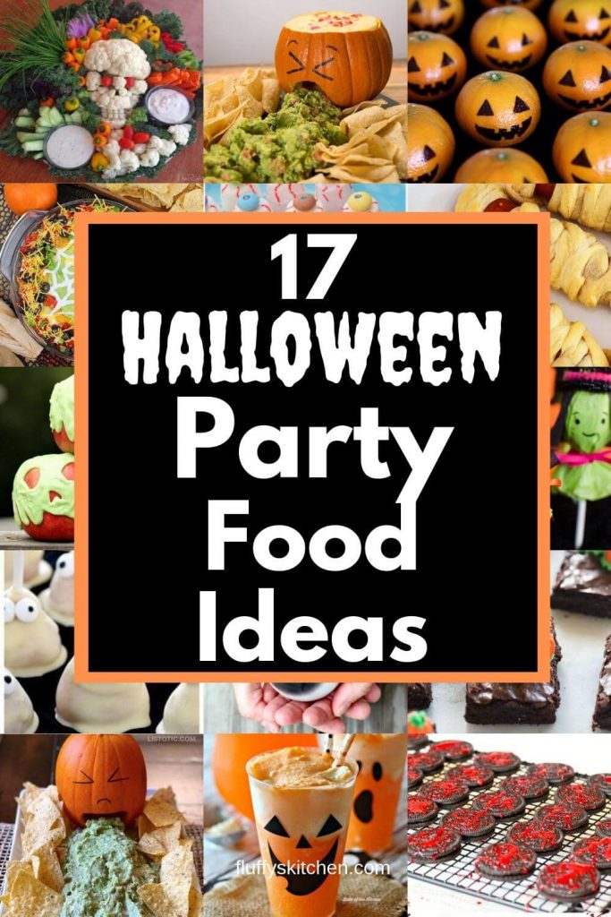 17 Halloween Party Food Ideas - Fluffy's Kitchen