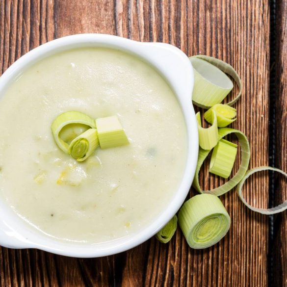 Instant Pot Potato and Leek Soup