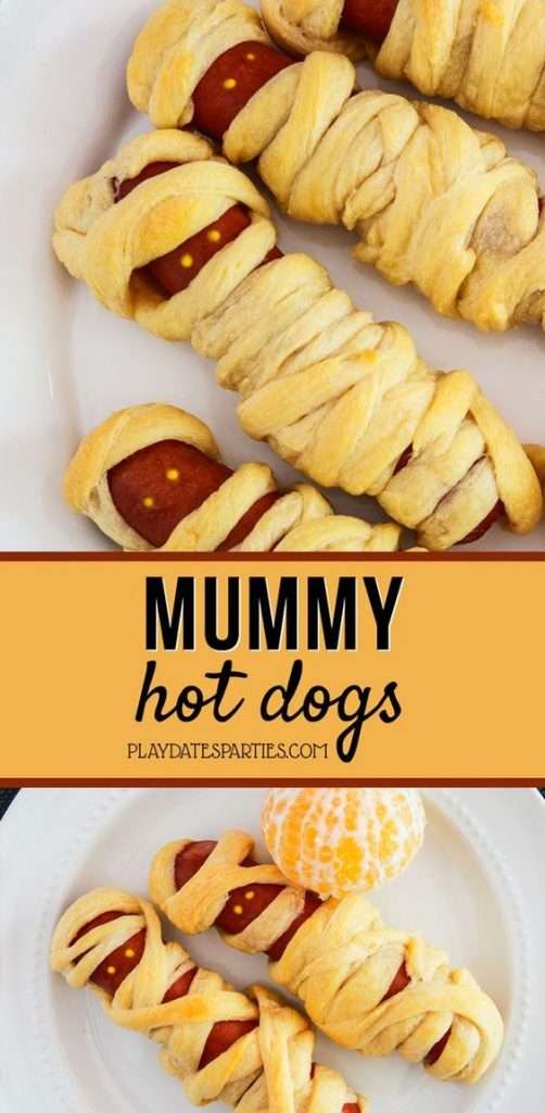 mummy hot dogs