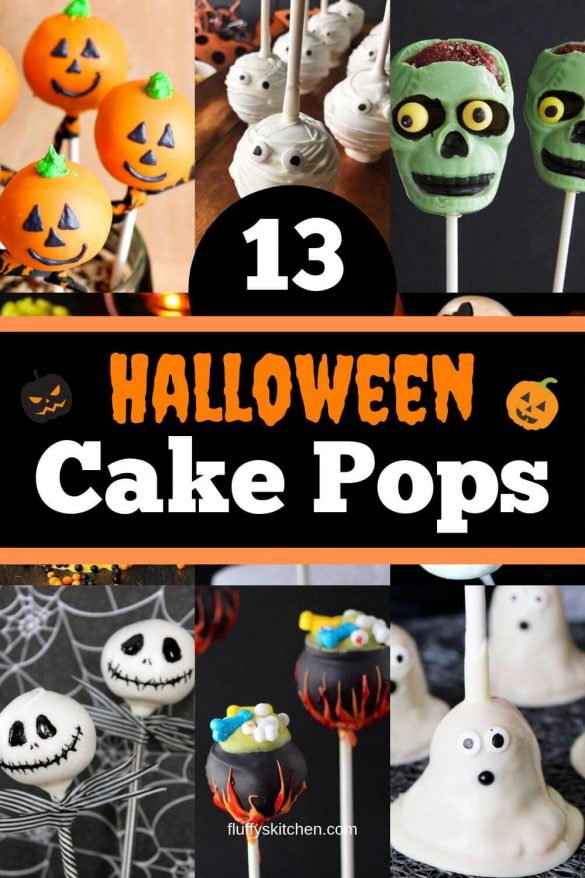 13 Halloween Cake Pops