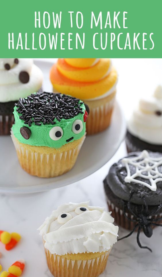 20 Halloween Cupcake Ideas