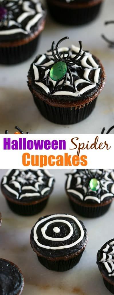 20 Halloween Cupcake Ideas - Fluffy's Kitchen