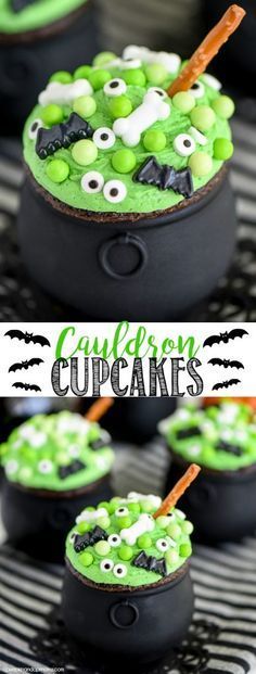 20 Halloween Cupcake Ideas