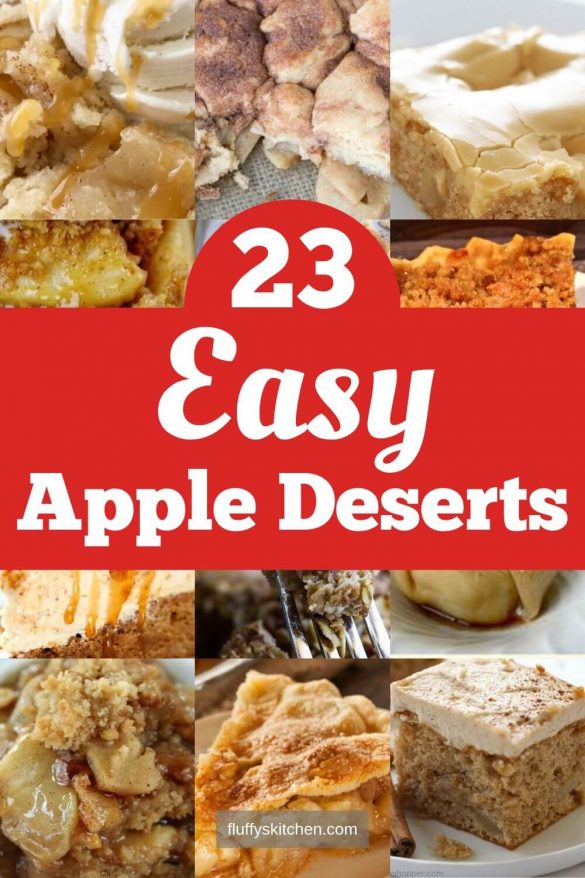 23 Easy Apple Desert Recipes