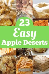 23 Easy Apple Desert Recipes