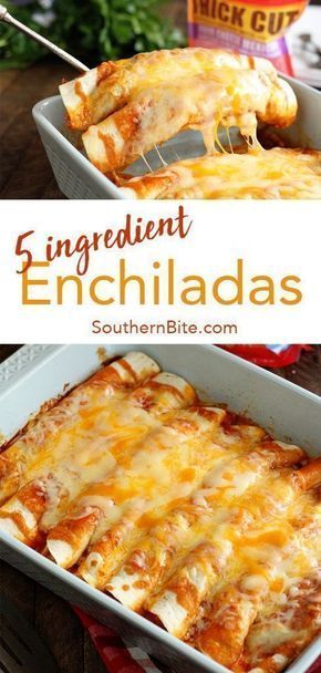 5 ingredient enchiladas