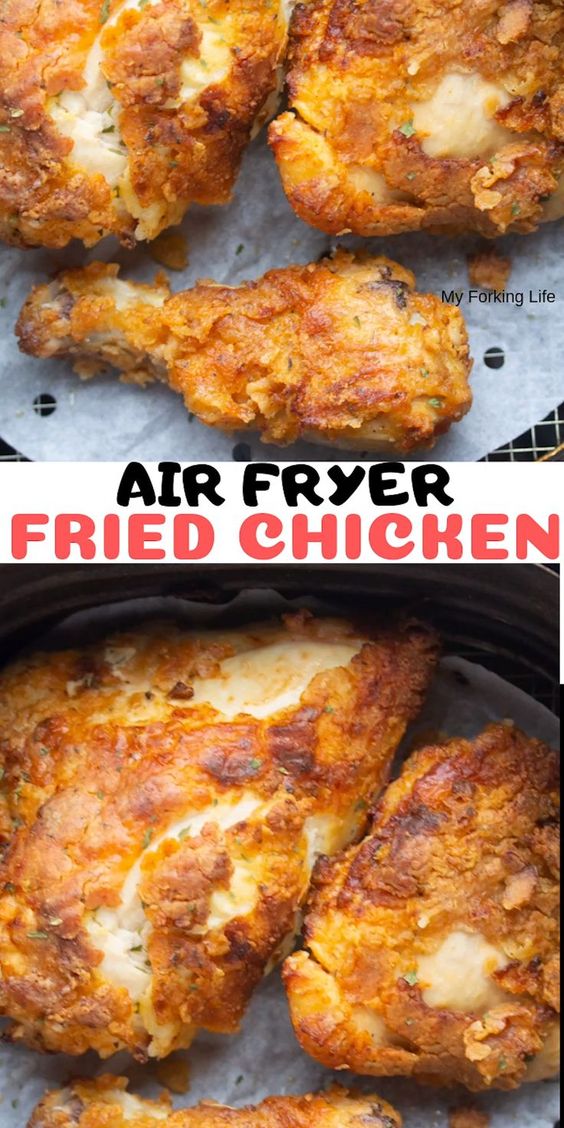 The Easiest Air Fryer Pizza - My Forking Life