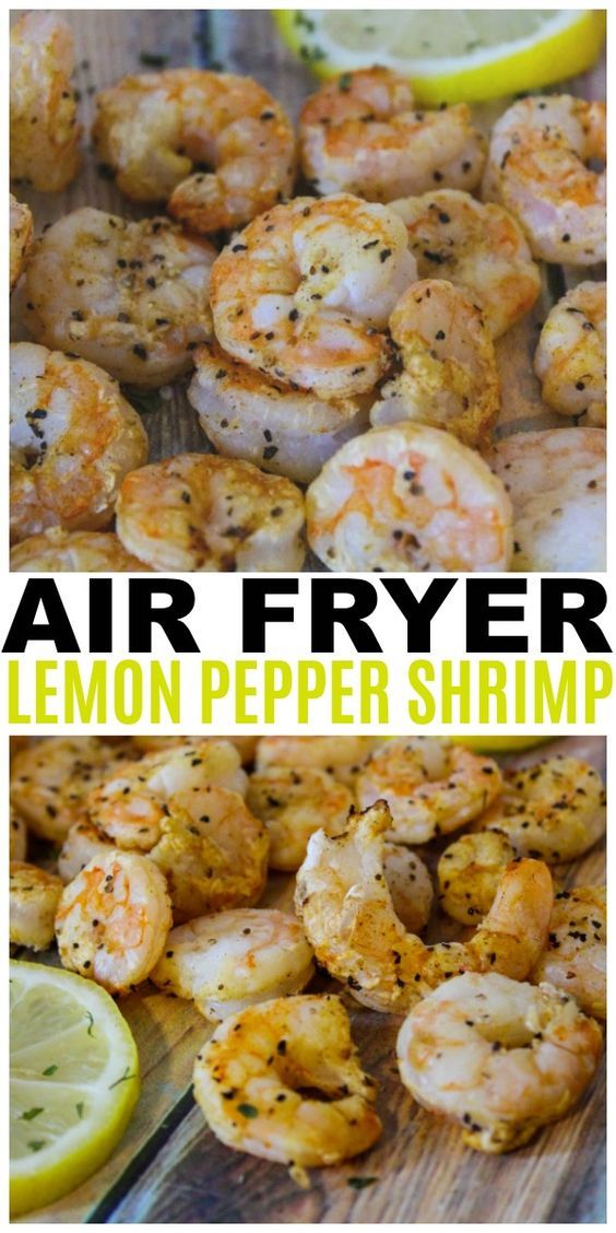 air fryer lemon pepper shrimp