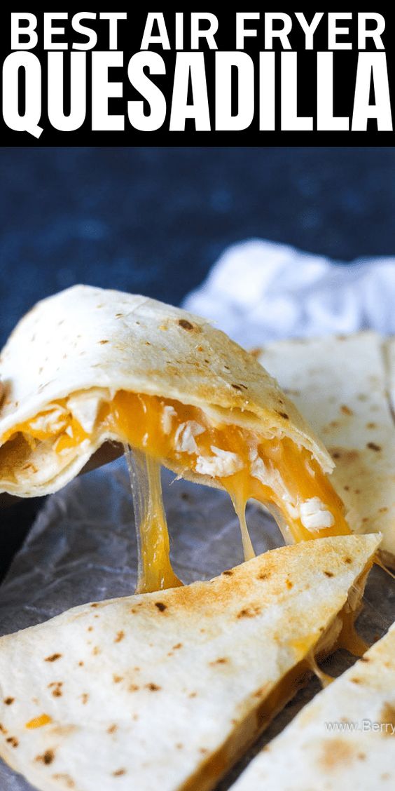 air fryer quesadilla