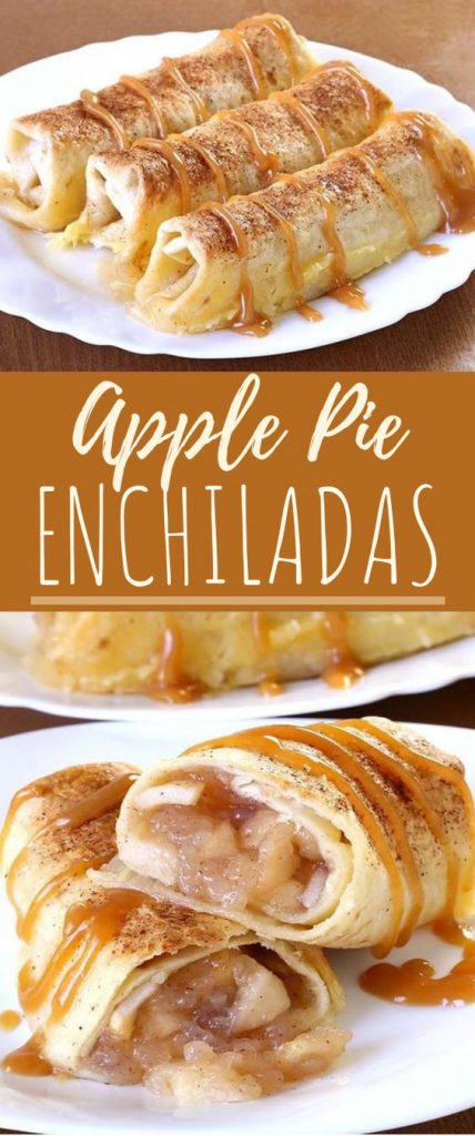 apple pie enchiladas