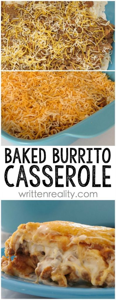 baked burrito casserole