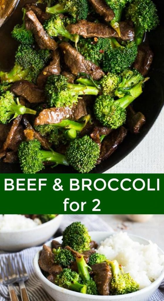 beef and broccoli for 2