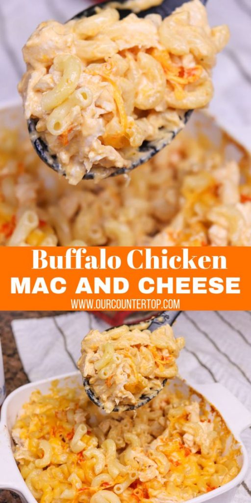 buffalo chicken mac and cheese