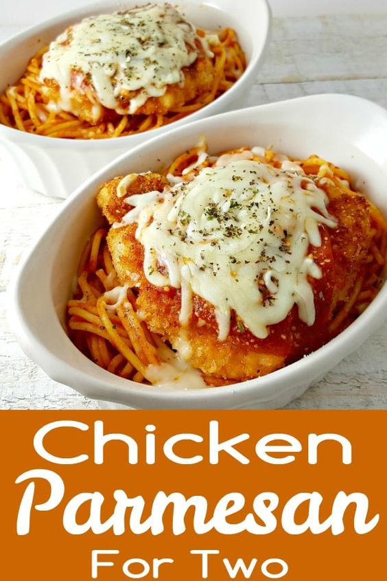 chicken parmesan for two