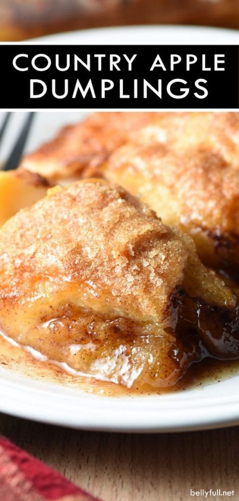 country apple dumplings