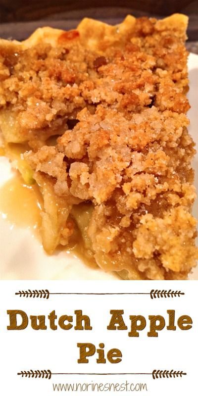 dutch apple pie