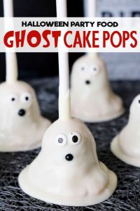 ghost cake pops