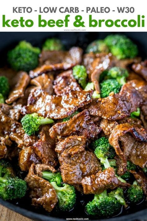 keto beef and broccoli