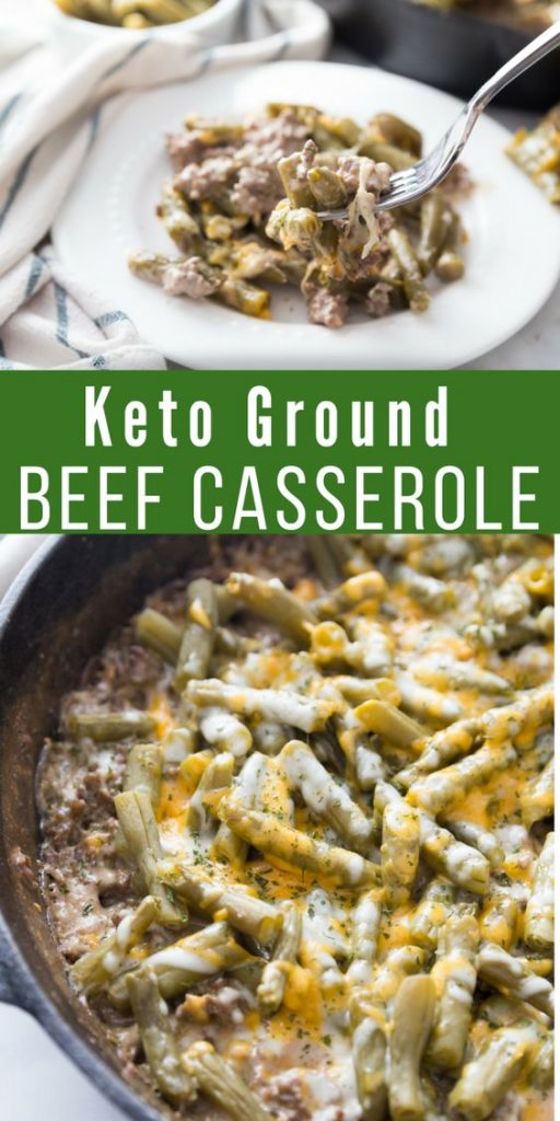 keto ground beef casserole