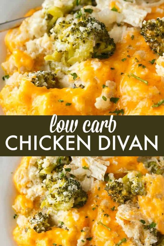 low carb chicken divan